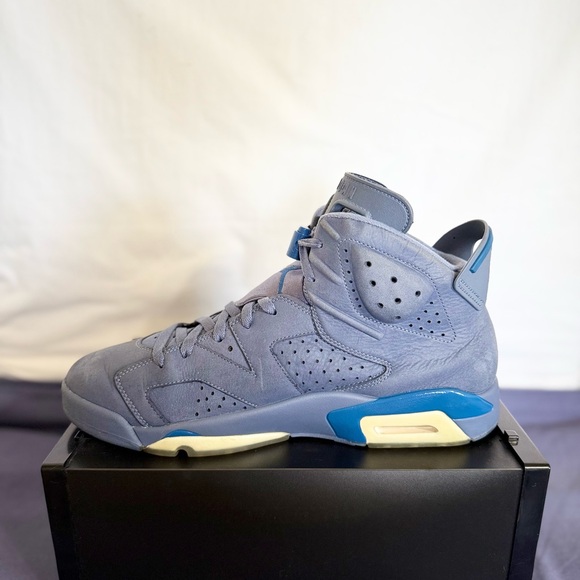 AUTHENTIC Jordan 6 Retro Jimmy Butler Diffused Blue size 13 384664-400 2018 USED - Picture 5 of 8